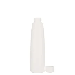 Bottiglia in plastica da 200 ml 'Donald', HDPE, bianca, bocca: 24/410