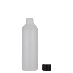 Bottiglia in plastica da 200 ml 'Tuffy', HDPE, naturale, bocca: 24/410