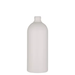 Bottiglia in plastica da 500 ml 'Tuffy', HDPE, bianca, bocca: 24/410