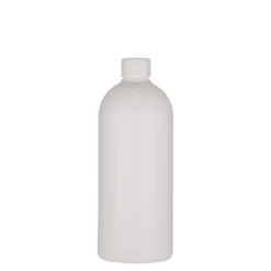 Bottiglia in plastica da 500 ml 'Tuffy', HDPE, bianca, bocca: 24/410