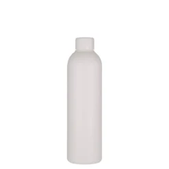 Bottiglia in plastica da 250 ml 'Tuffy', HDPE, bianca, bocca: 24/410