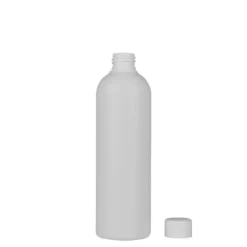 Bottiglia in plastica da 300 ml 'Tuffy', HDPE, bianca, bocca: 24/410