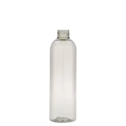 Bottiglia in plastica riciclata da 250 ml 'Pegasus', PCR, bocca: 24/410