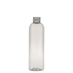 Bottiglia in plastica riciclata da 250 ml 'Pegasus', PCR, bocca: 24/410