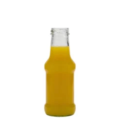 Bottiglia per salsa da 250 ml, vetro, bocca: Twist-Off (TO 38)