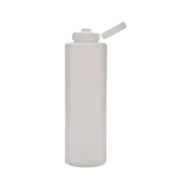 Bottiglia per salsa 500 ml, plastica LDPE, bianca, bocca: 38/400