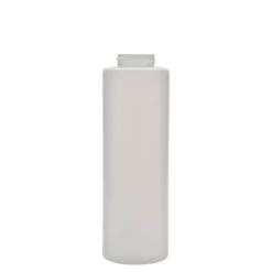 Bottiglia per salsa 500 ml, plastica LDPE, bianca, bocca: 38/400