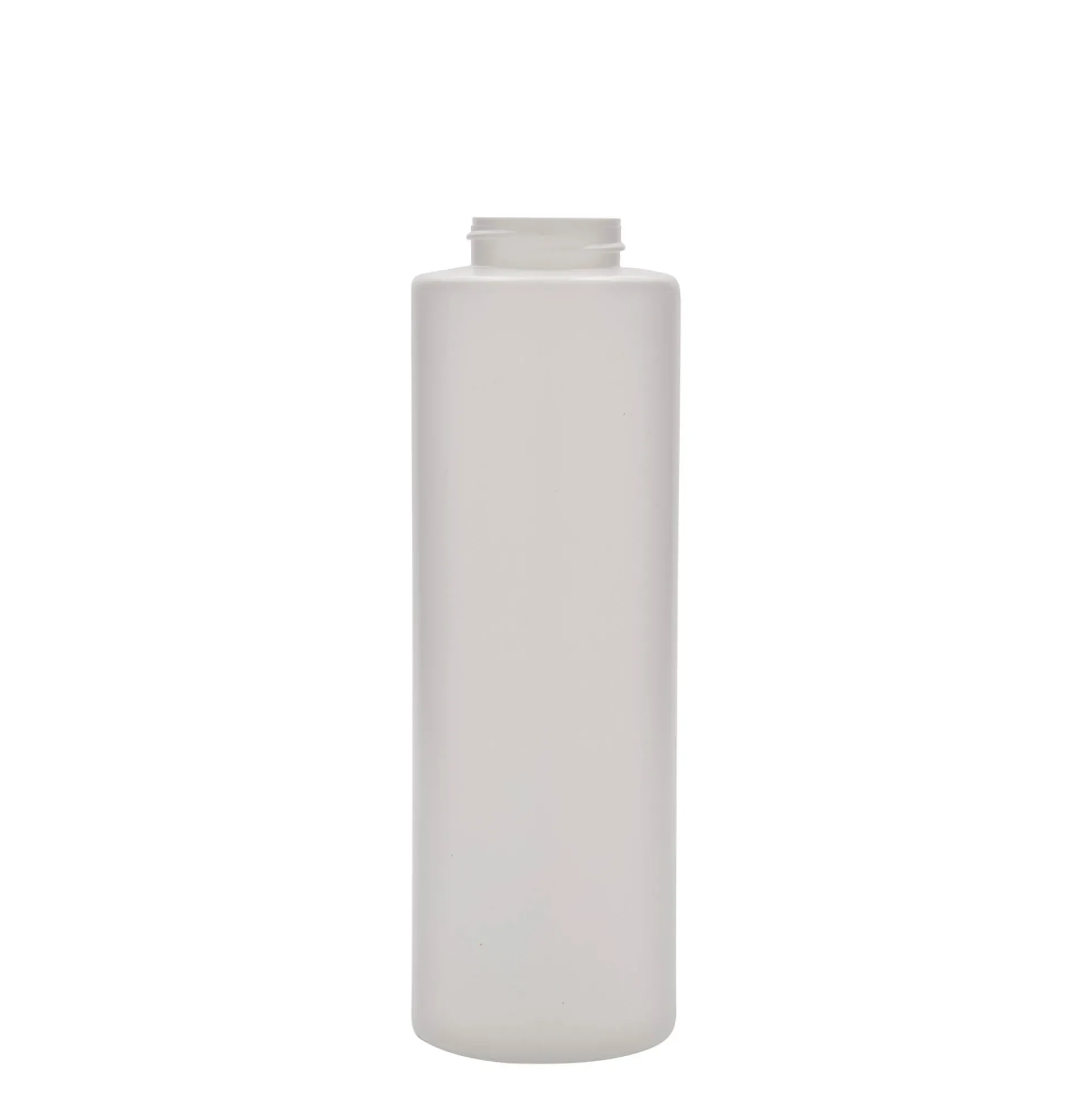 Bottiglia per salsa 500 ml, plastica LDPE, bianca, bocca: 38/400