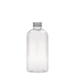 Bottiglia PET da 250 ml 'Boston', plastica, bocca: 24/410