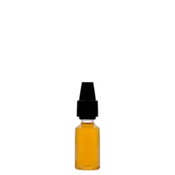 Bottiglia PET da 10 ml 'E-Liquid' con chiusura di qualità e sicurezza per bambini, plastica, bocca: chiusura a vite