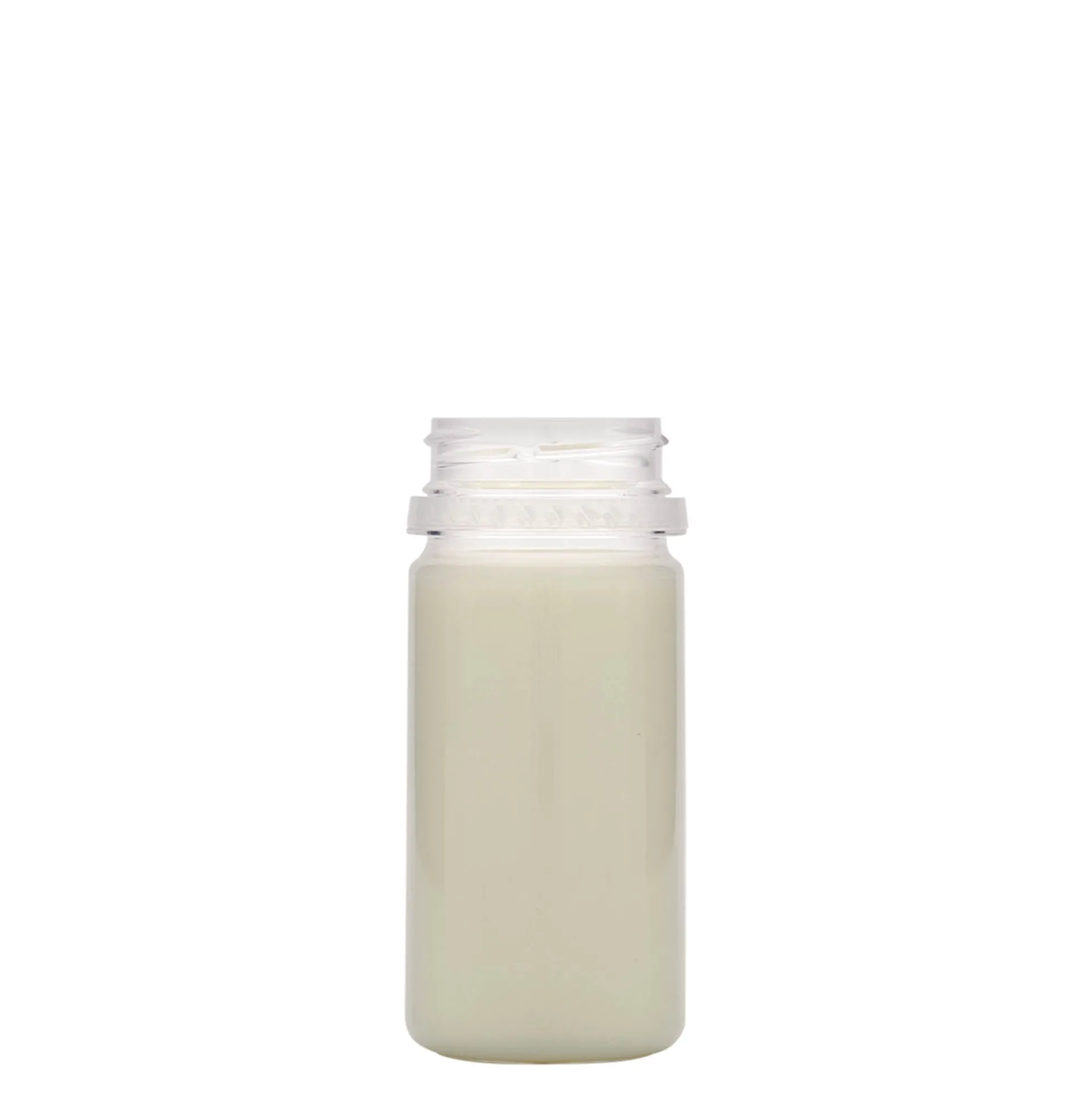 Bottiglia PET da 100 ml 'Everytime', plastica, bocca: 38 mm