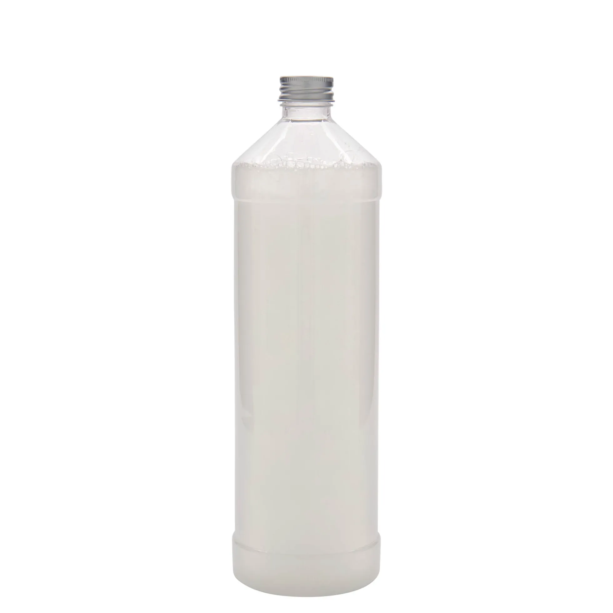 Bottiglia PET da 1.000 ml 'Everytime', plastica, bocca: 28/410