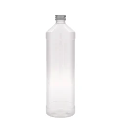 Bottiglia PET da 1.000 ml 'Everytime', plastica, bocca: 28/410