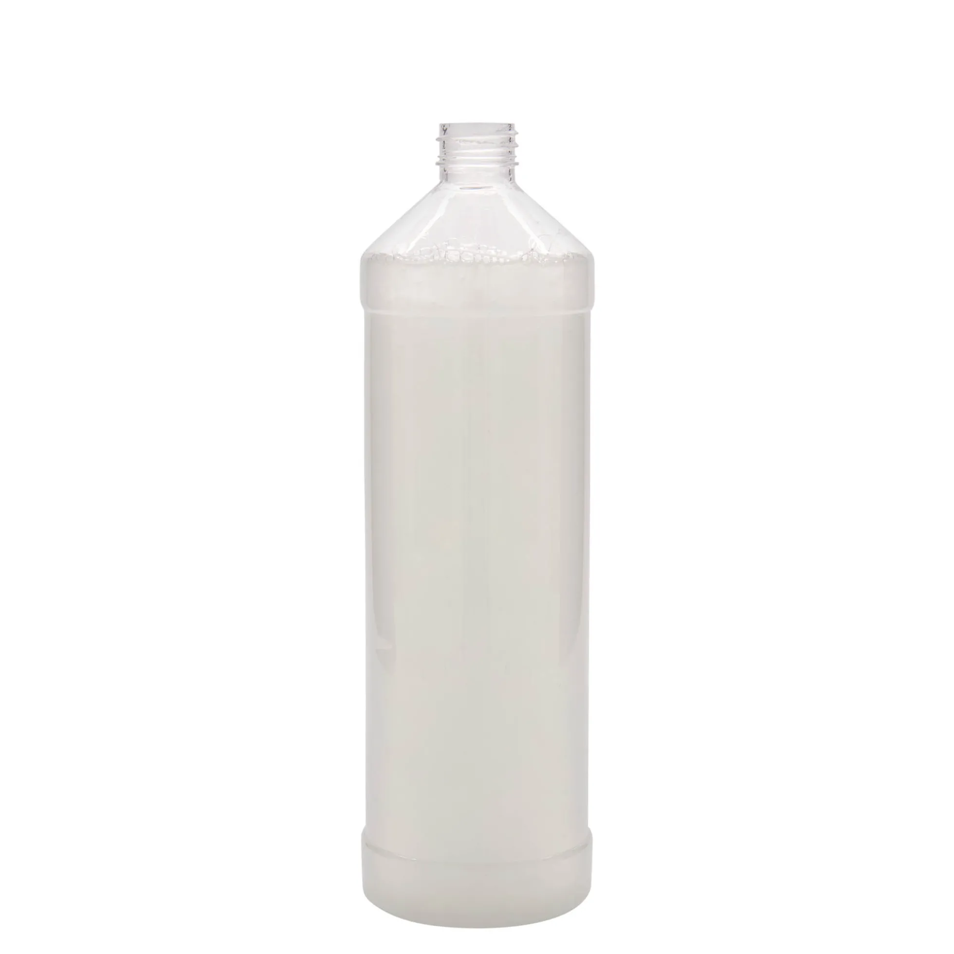 Bottiglia PET da 1.000 ml 'Everytime', plastica, bocca: 28/410