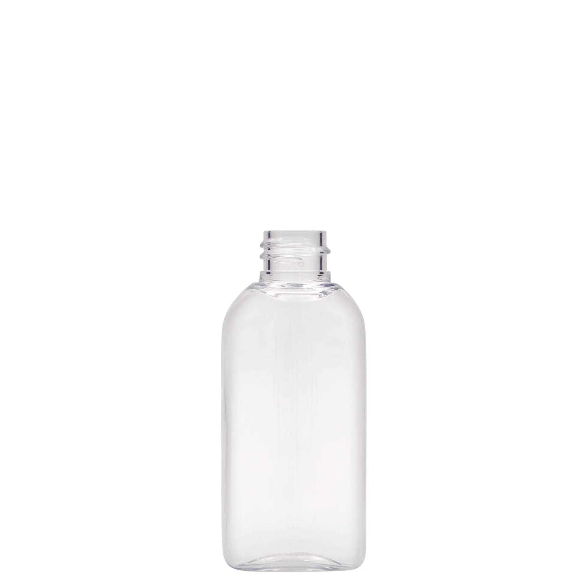 Bottiglia PET da 50 ml 'Iris', ovale, plastica, bocca: 20/410