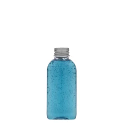 Bottiglia PET da 50 ml 'Iris', ovale, plastica, bocca: 20/410