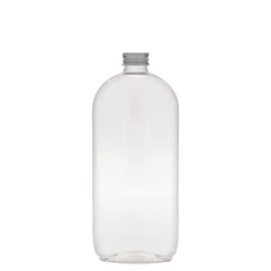 Bottiglia PET da 500 ml 'Iris', ovale, plastica, bocca: 24/410