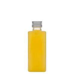 Bottiglia PET da 250 ml 'Karl', quadrata, plastica, bocca: PP 28