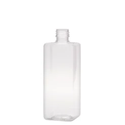 Bottiglia PET da 500 ml 'Karl', quadrata, plastica, bocca: PP 28