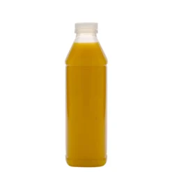 Bottiglia PET da 1.000 ml 'Milk and Juice Carré', quadrata, plastica, bocca: 38 mm