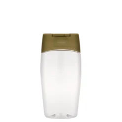 Bottiglia PET da 200 ml 'Squeeze', ovale, plastica