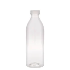 Bottiglia PET da 1.000 ml standard, plastica, bocca: 38 mm