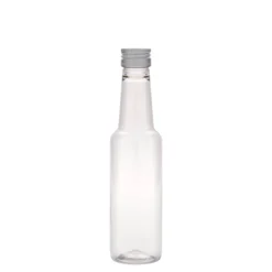 Bottiglia PET da 250 ml 'Vino', plastica, bocca: PP 28