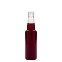 Bottiglia PET da 250 ml 'Vino', plastica, bocca: PP 28