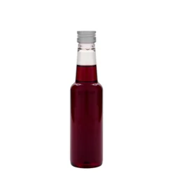 Bottiglia PET da 250 ml 'Vino', plastica, bocca: PP 28