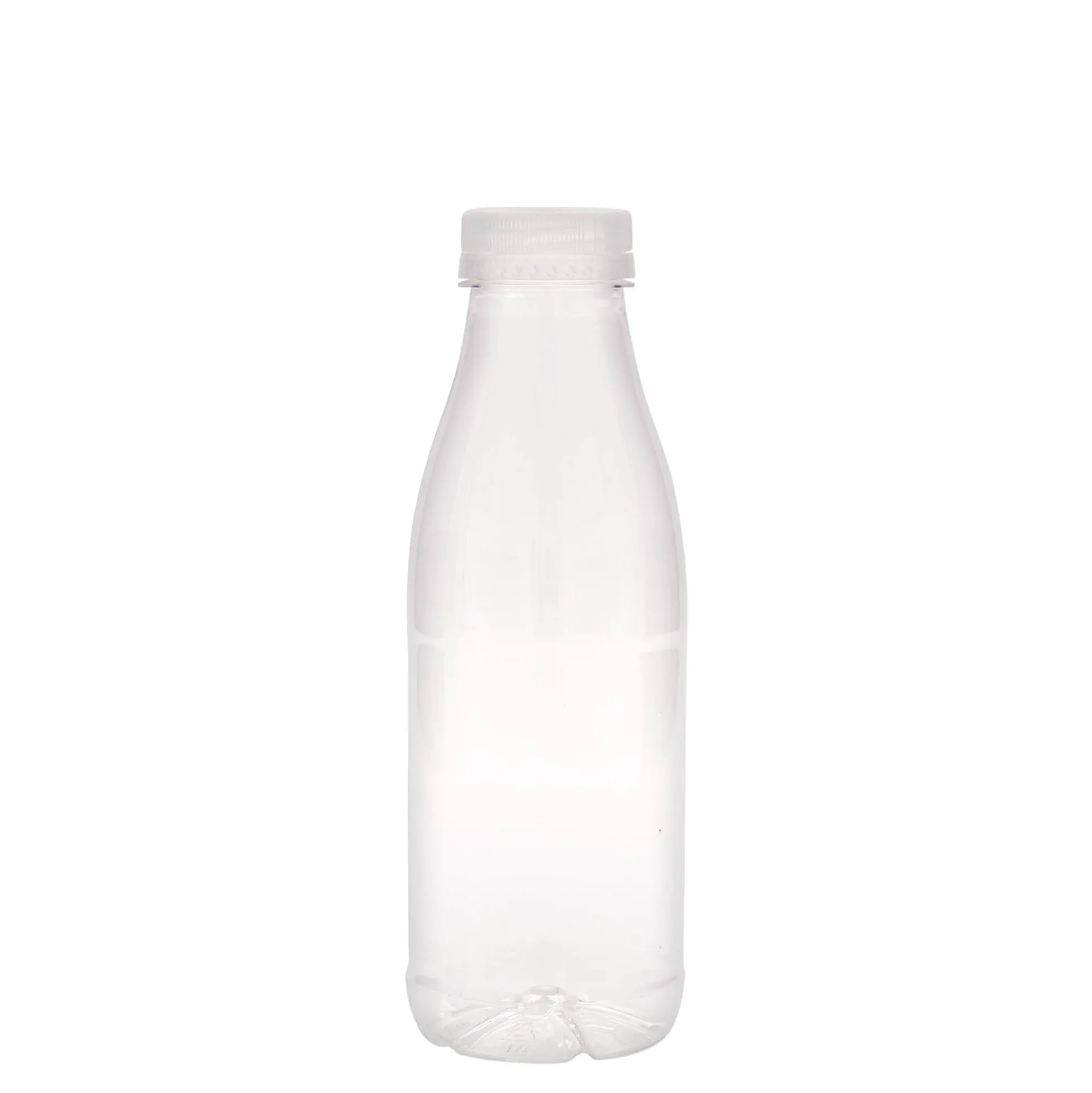 Bottiglia PET 500 ml 'Milk and Juice', plastica, bocca: 38 mm