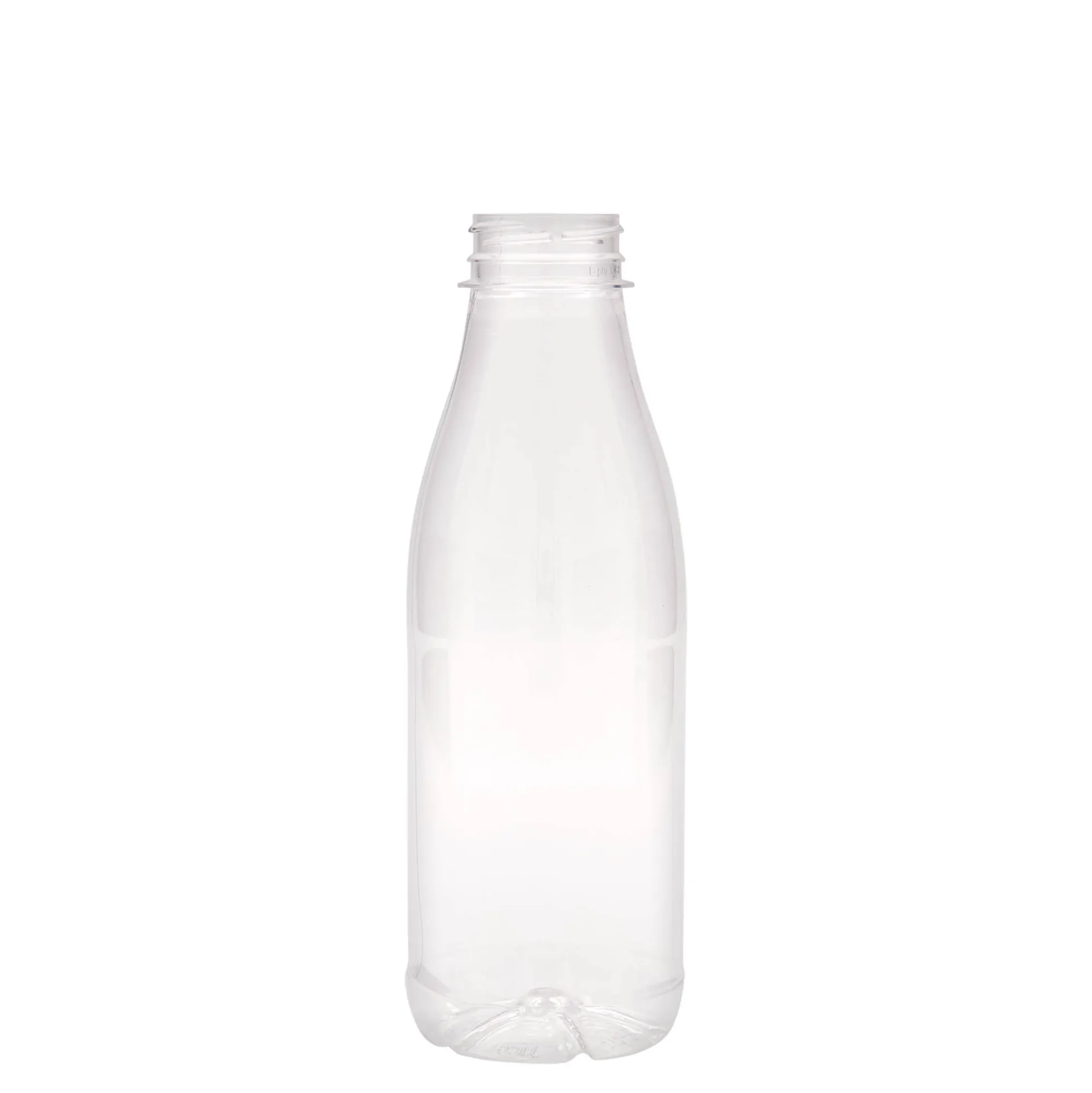Bottiglia PET 500 ml 'Milk and Juice', plastica, bocca: 38 mm