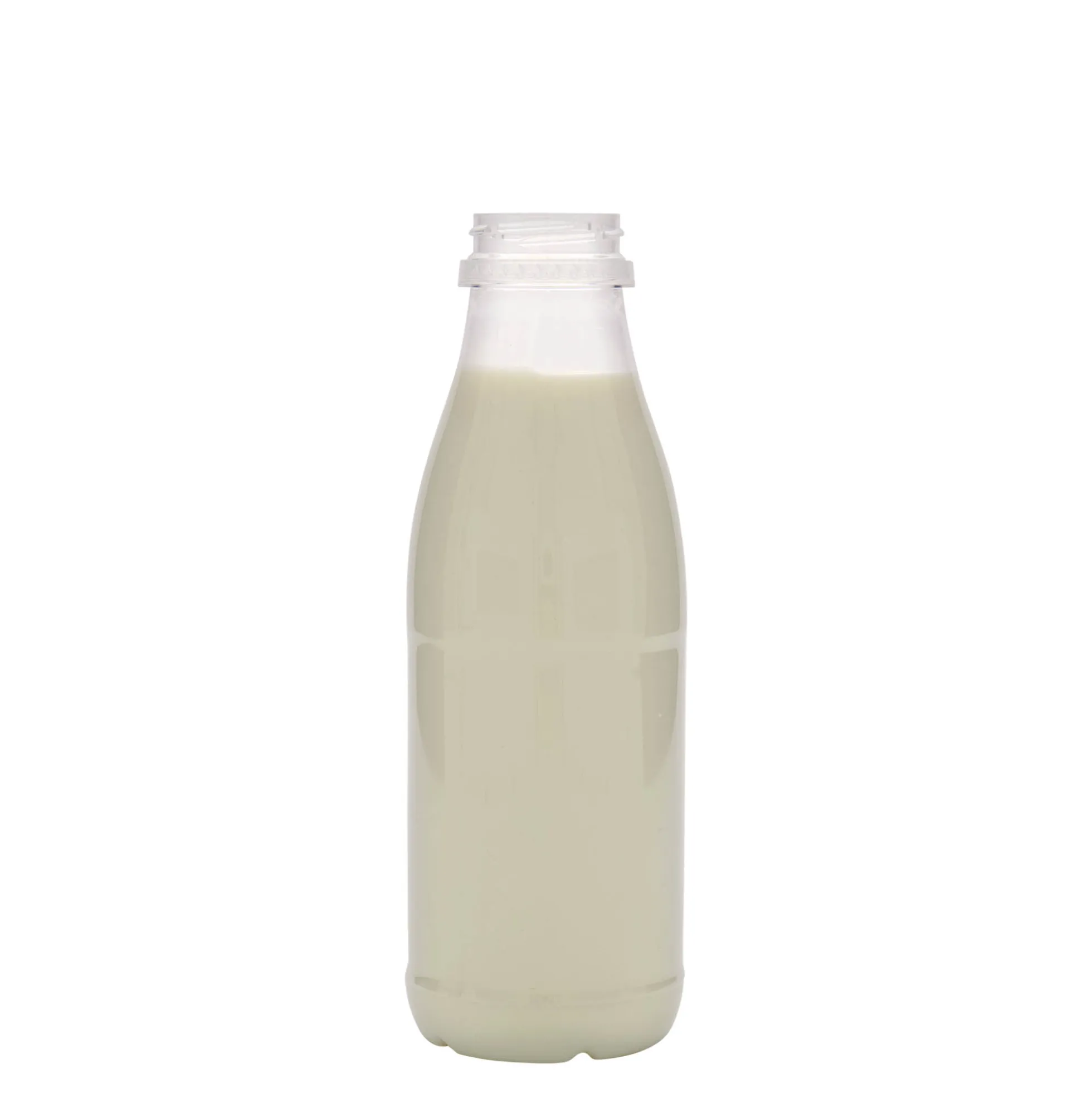 Bottiglia PET 500 ml 'Milk and Juice', plastica, bocca: 38 mm