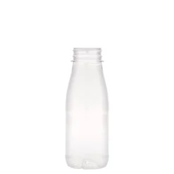 Bottiglia PET 250 ml 'Milk and Juice', plastica, bocca: 38 mm