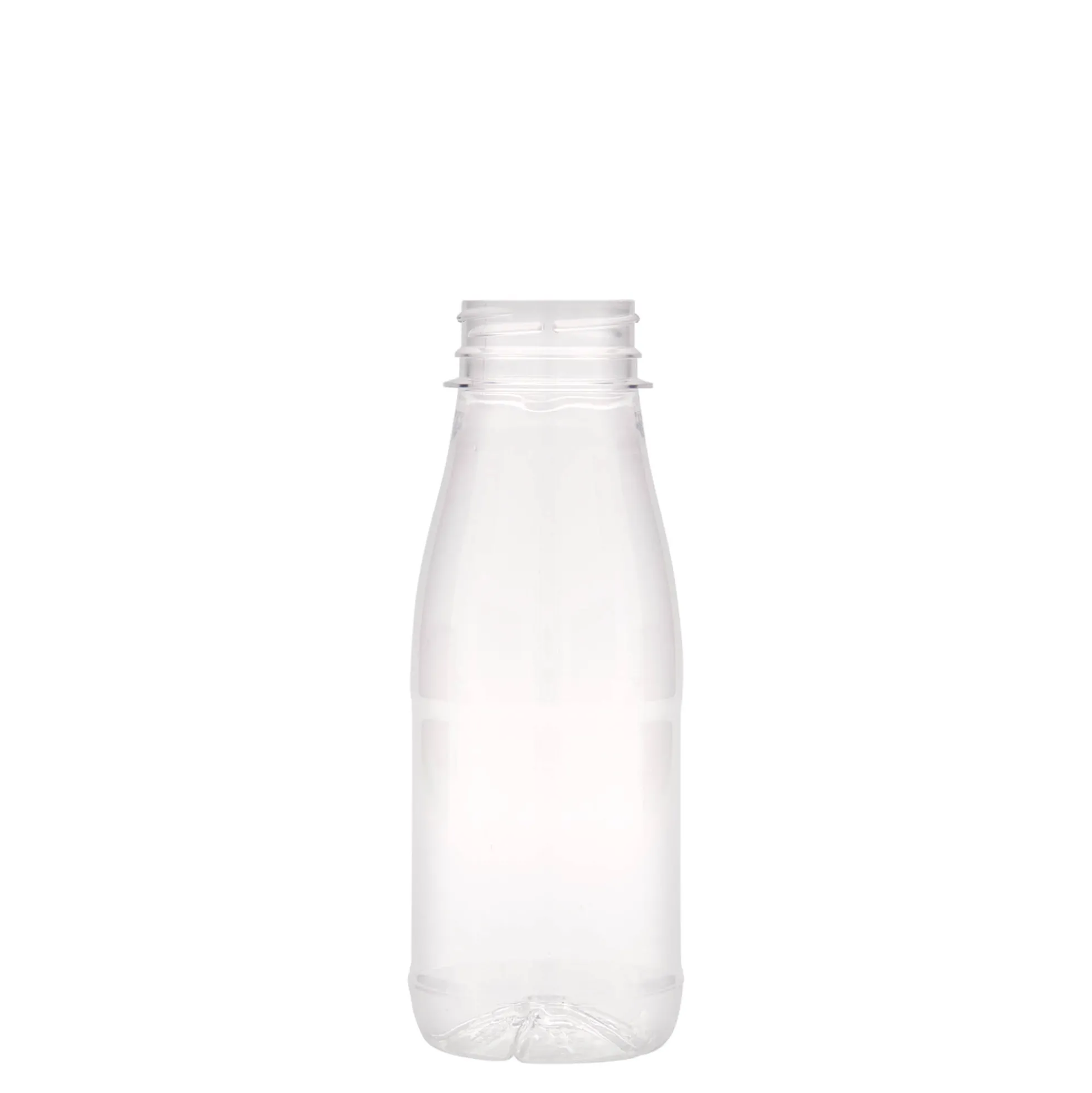 Bottiglia PET 250 ml 'Milk and Juice', plastica, bocca: 38 mm