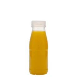 Bottiglia PET 250 ml 'Milk and Juice', plastica, bocca: 38 mm