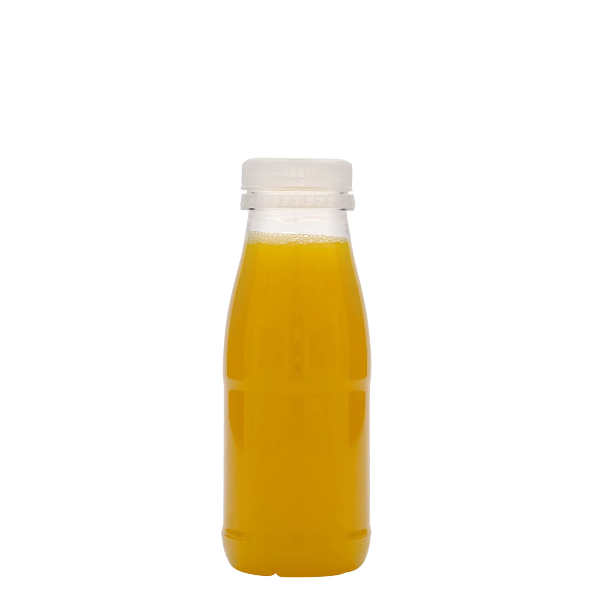 Bottiglia PET 250 ml 'Milk and Juice', plastica, bocca: 38 mm