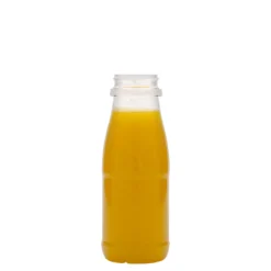 Bottiglia PET 250 ml 'Milk and Juice', plastica, bocca: 38 mm