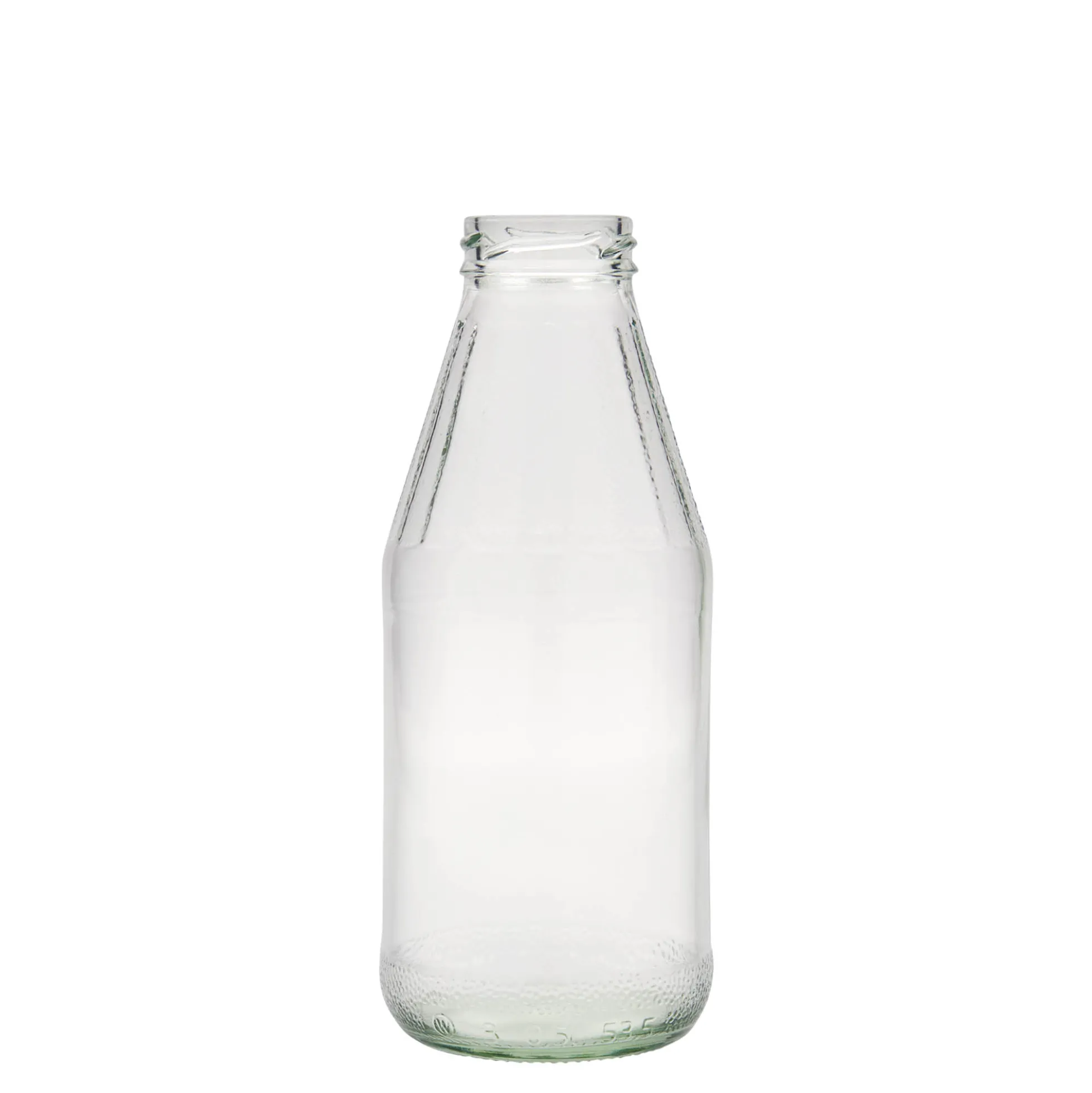 Bottiglia universale a collo largo da 500 ml, vetro, bocca: Twist-Off (TO 43)