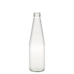 Bottiglia universale da 330 ml a forma di carota, vetro, bocca: PP 28
