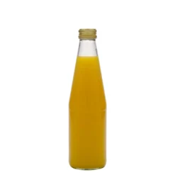 Bottiglia universale da 330 ml a forma di carota, vetro, bocca: PP 28