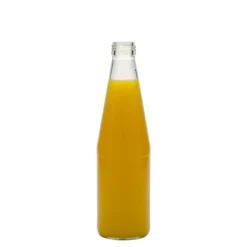 Bottiglia universale da 330 ml a forma di carota, vetro, bocca: PP 28