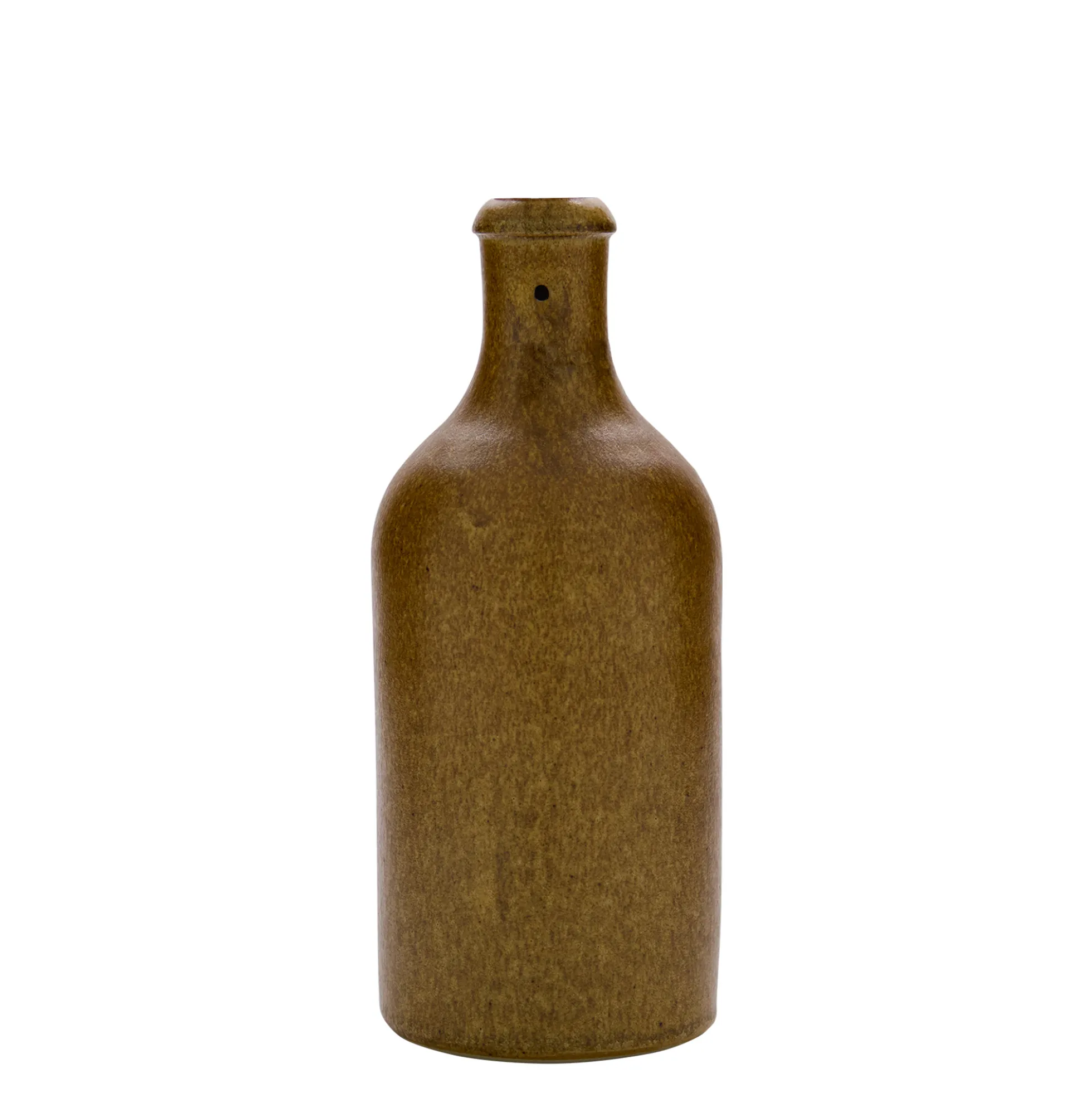 Brocca da 500 ml, gres, marrone cristallo, bocca: chiusura a staffa