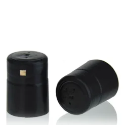 Capsula termoretraibile 32x41, plastica PVC, nero