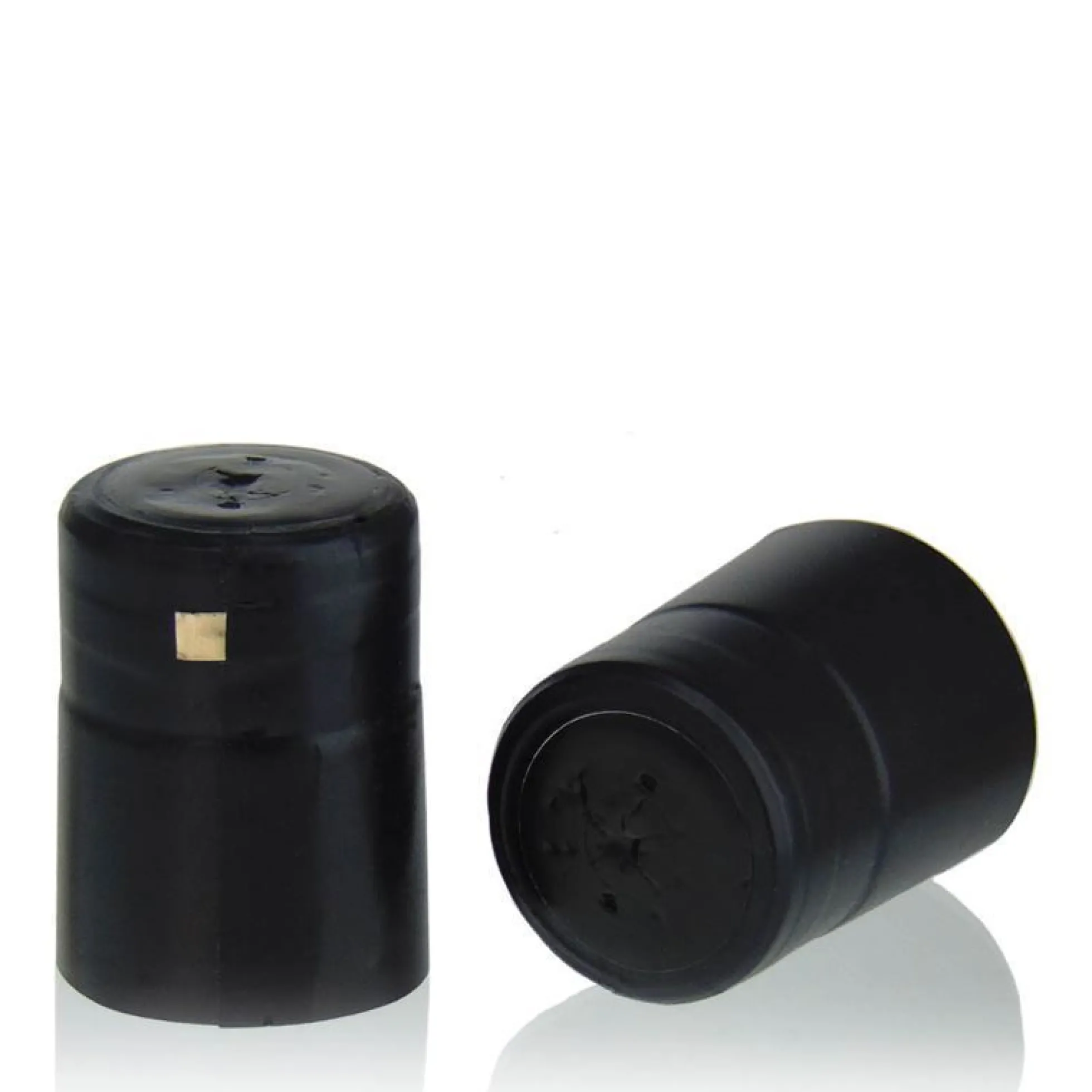Capsula termoretraibile 32x41, plastica PVC, nero