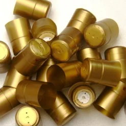 Capsula termoretraibile 32x41, plastica PVC, oro