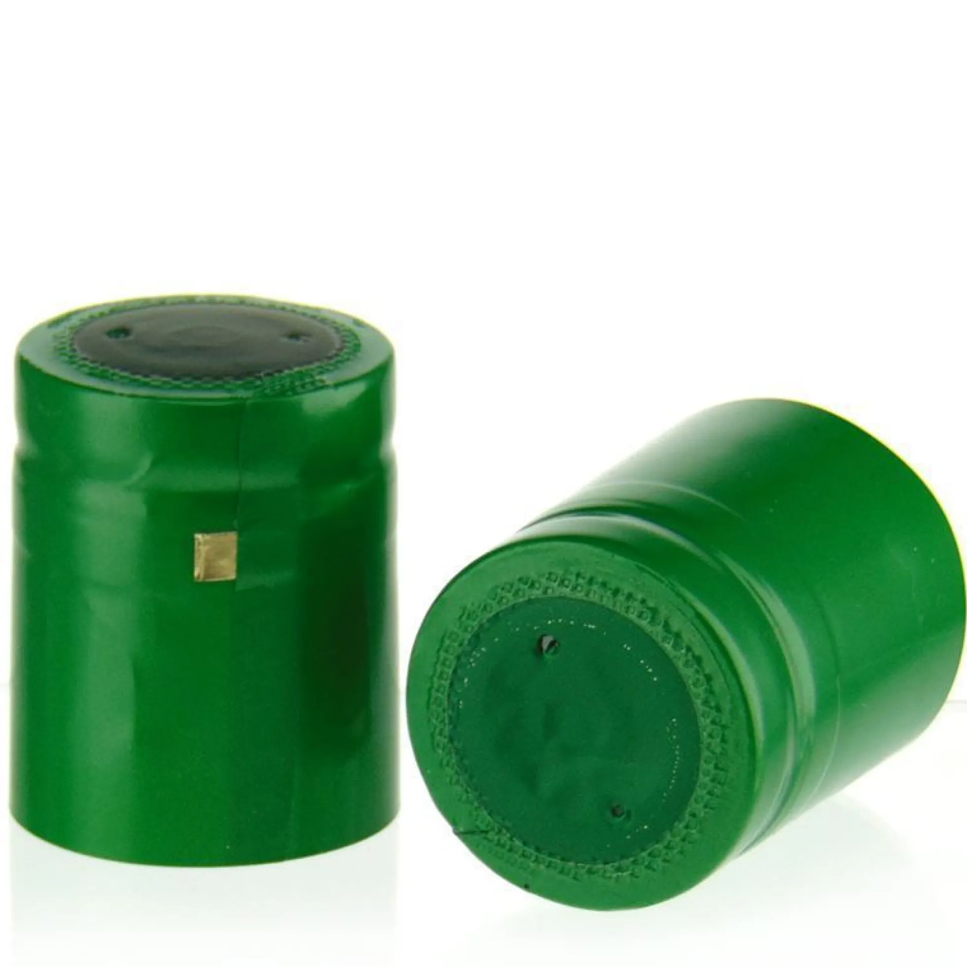 Capsula termoretraibile 32x41, plastica PVC, verde