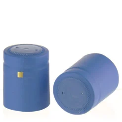 Capsula termoretraibile 32x41, plastica PVC, azzurro cielo