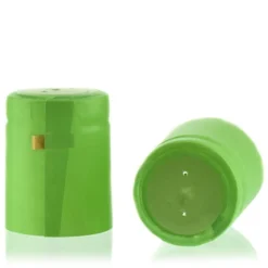 Capsula termoretraibile 32x41, plastica PVC, verde chiaro