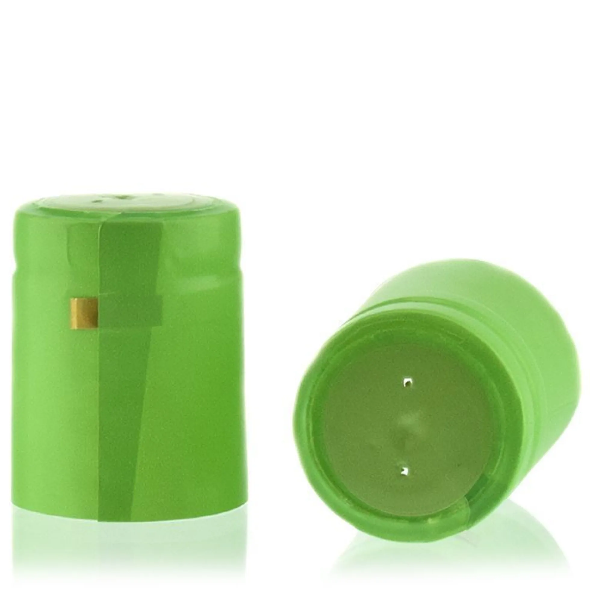 Capsula termoretraibile 32x41, plastica PVC, verde chiaro