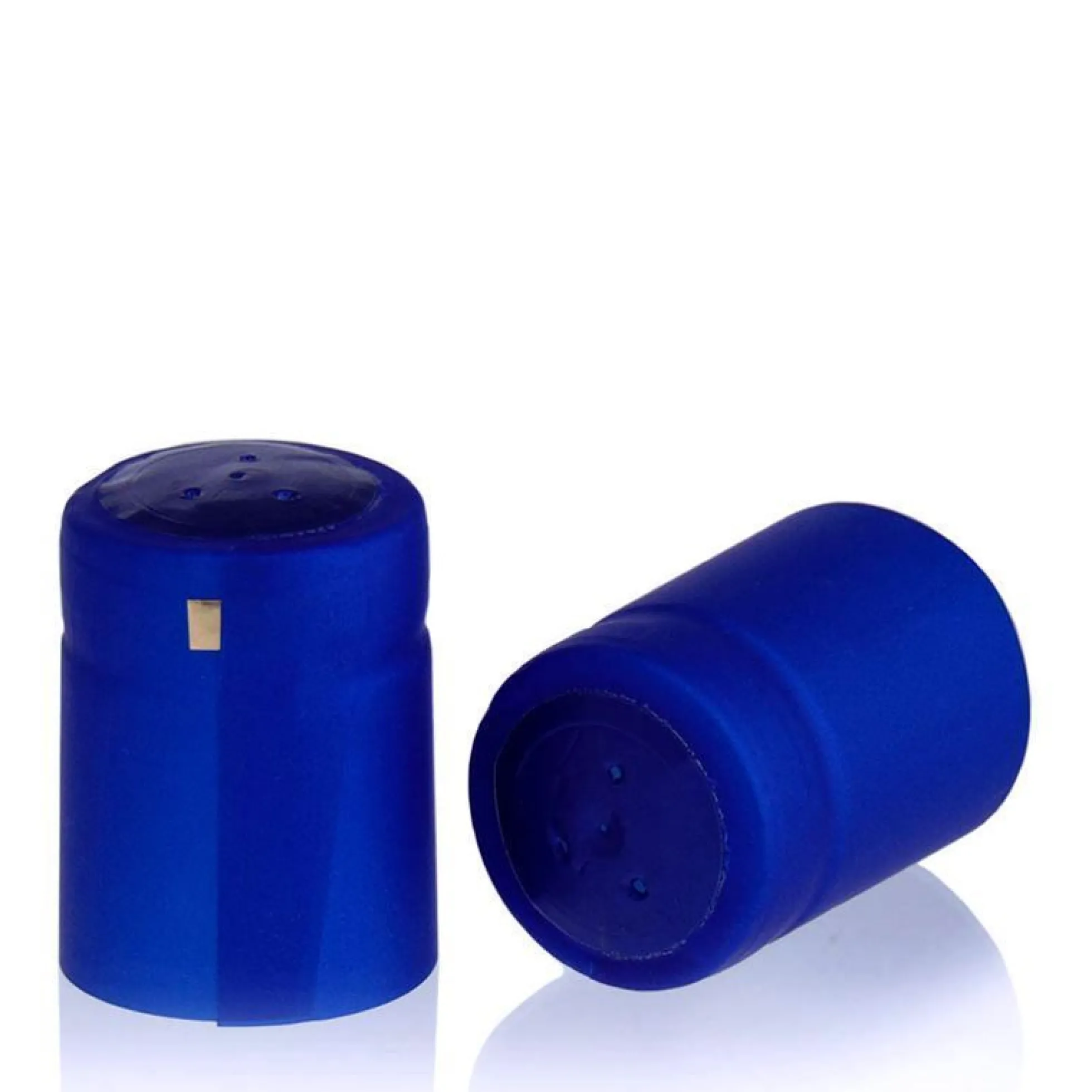 Capsula termoretraibile 32x41, plastica PVC, blu